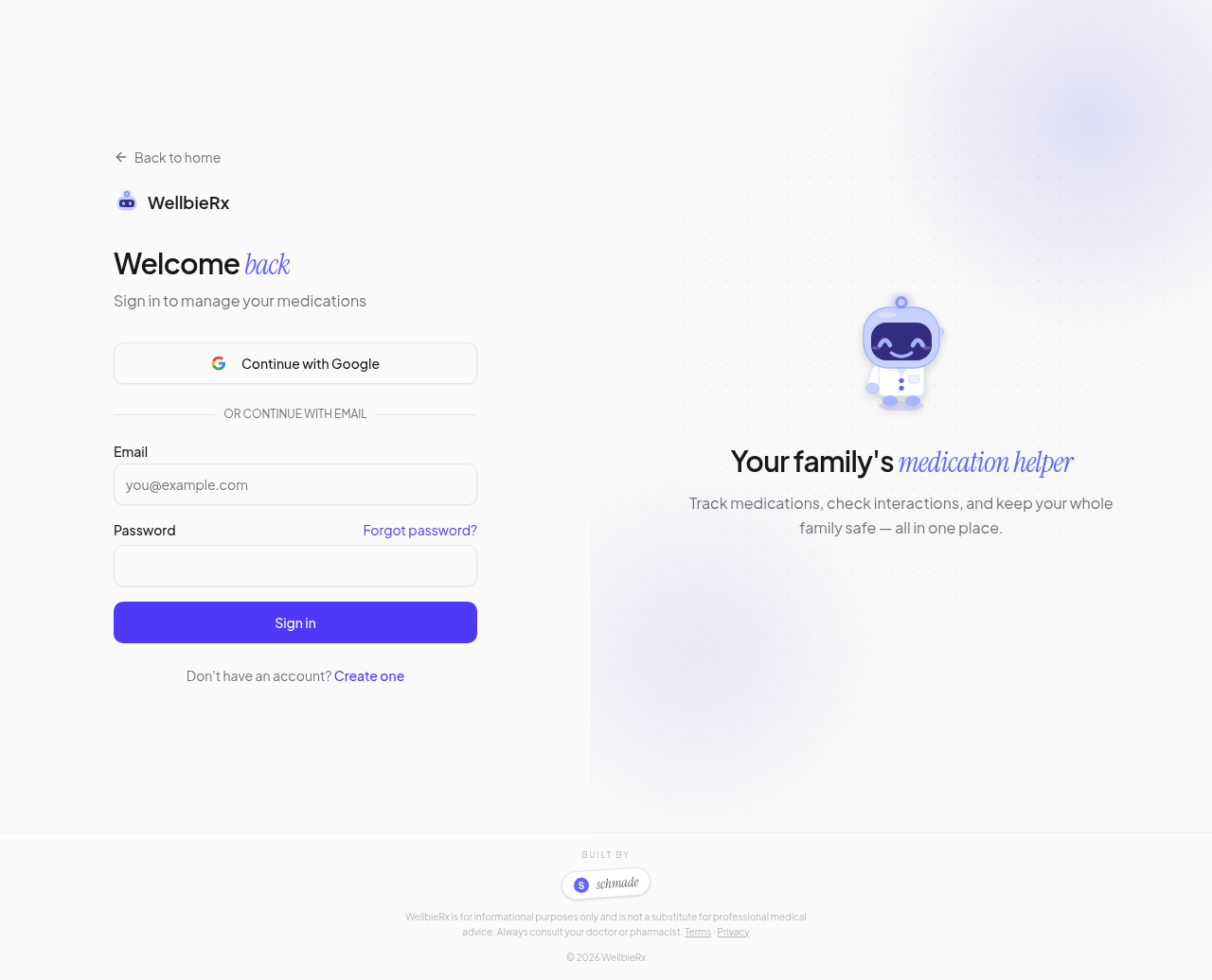 wellbierx.com sign-in page