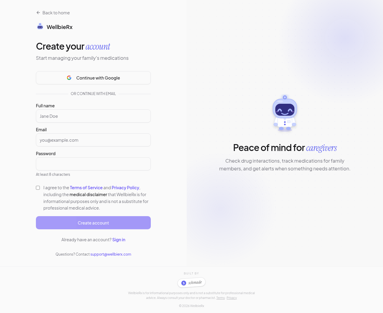 wellbierx.com create-account page